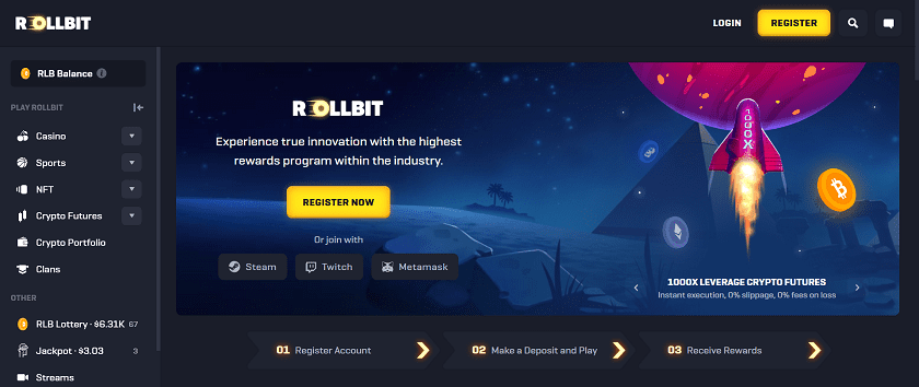 Rollbit Casino Overview