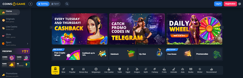 Is Coins.Game a Reliable Casino