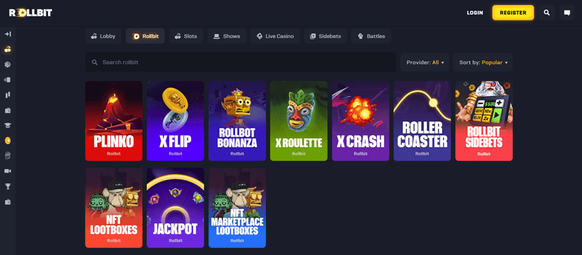 Why Play at Rollbit Casino?