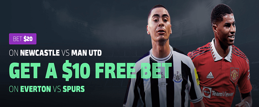 Duelbits Newcastle - United $10 Free Bet Promotion