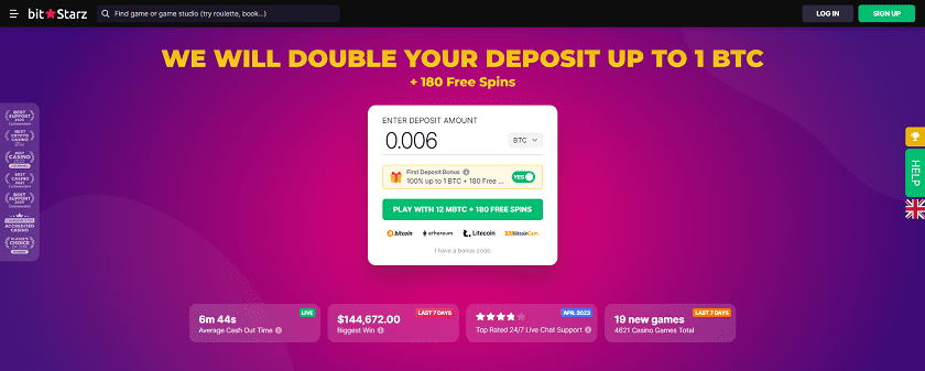 BitStarz Bitcoin Casinos in Kenya
