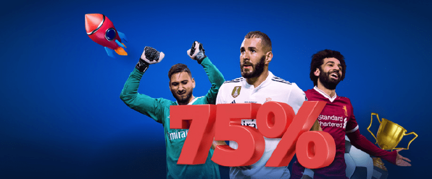 Megapari 75% Saturday Football Bonus