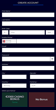 Can I Register Anonymously to ClubRiches