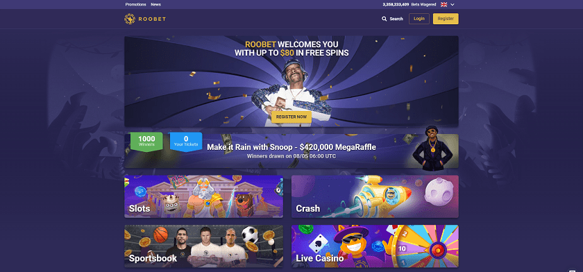 Roobet Bitcoin Casinos in New Zealand