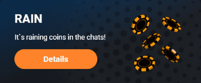 Coins-Game Rain Bonus Promotion