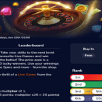 NineCasino Live Tournament 15,000 Points Prize Pool