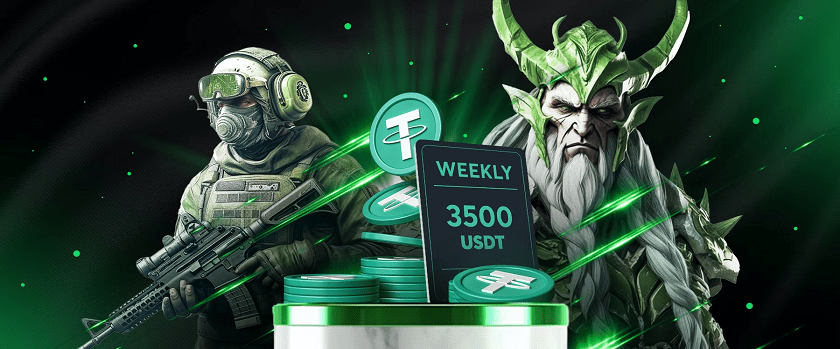 Sportsbet.io GG Weekly Esports Promotion 3,500 USDT
