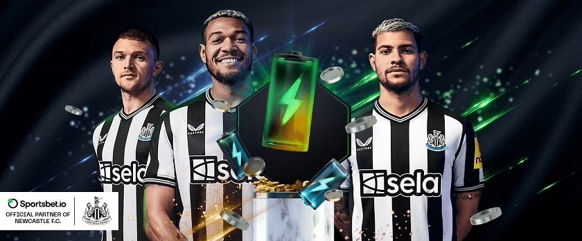 Sportsbet.io Newcastle United Super Boost Promotion