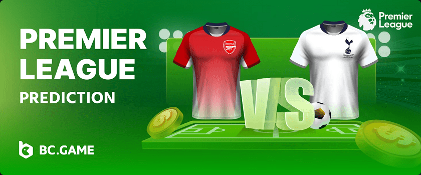 BC.Game Prediction Game for Arsenal vs. Tottenham $10,000