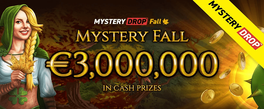 Vegaz Casino Mystery Drop Fall Season €500,000 Prize Pool