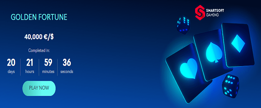 Oshi.io Golden Fortune Tournament €40,000 Prize Pool