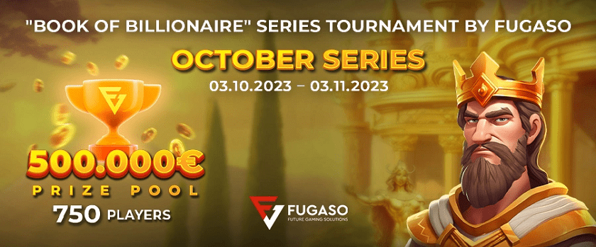 Vegaz Casino Book of Billionaire Promotion €500,000 Prize