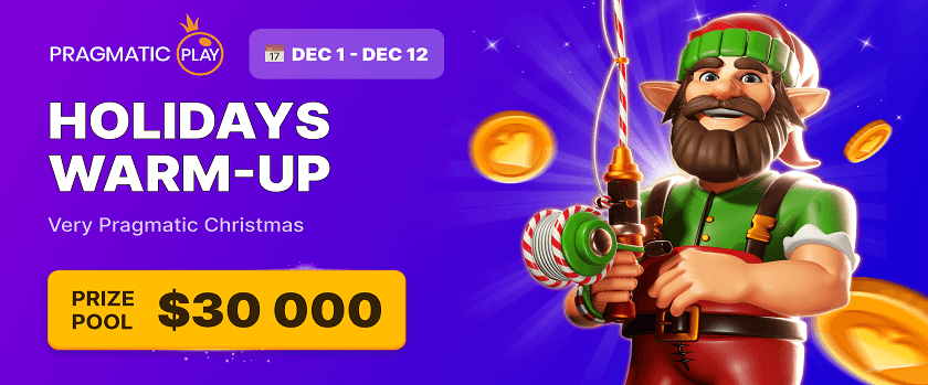 Coins.Game Holidays Warm-up Tournament $30,000 Prize Pool