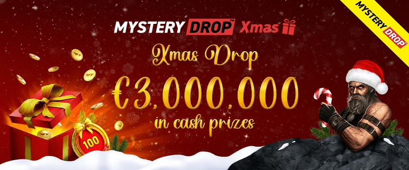 Haz Casino Xmas Drop Promotion €1,500,000 Prize Pool