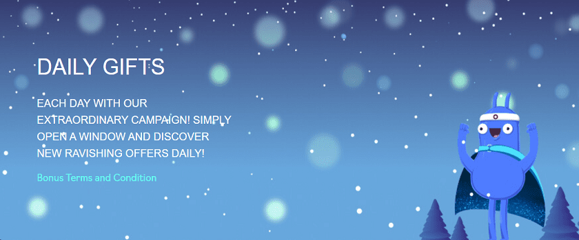 Oshi.io Daily January Gifts Campaign