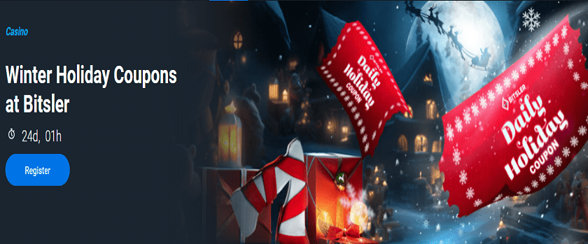 Bitsler Winter Holiday Coupons Promotion