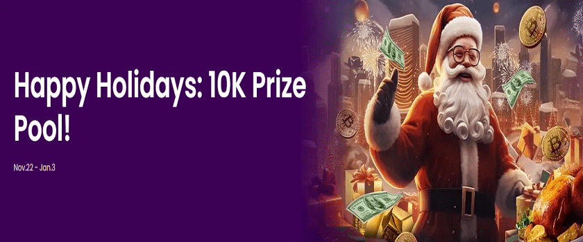 Trustdice Happy Holidays Tournament 10,000 USDT Prize Pool