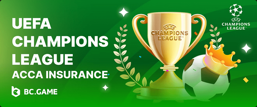 BC.Game Champions League $20 Acca Insurance