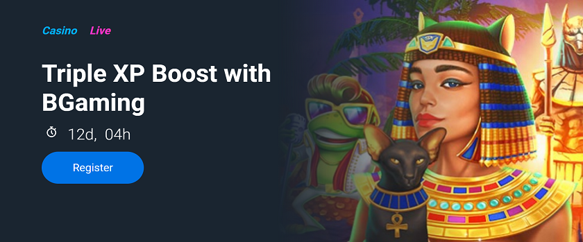 Bitsler Offers Triple XP Boost with BGaming