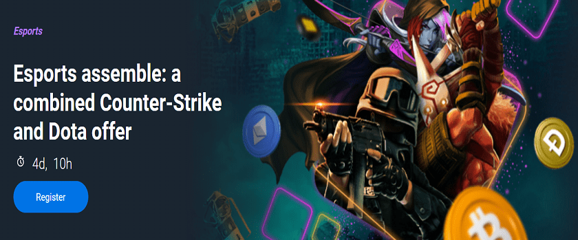 Bitsler Esports Assemble: CS2 & Dota 2 Promotion
