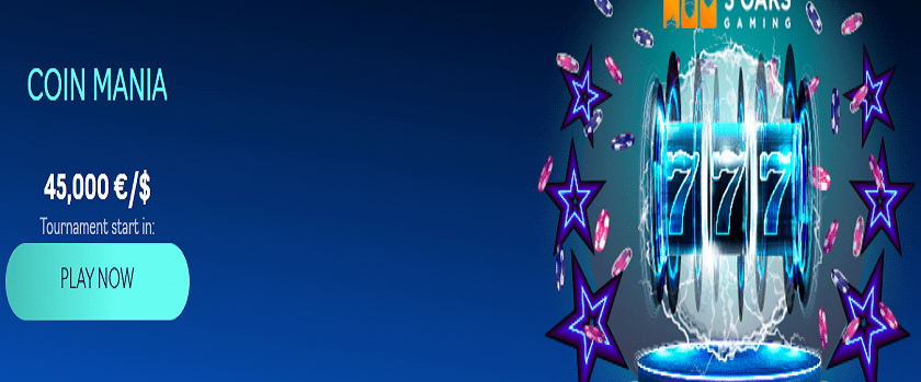 Oshi.io Coin Mania Tournament €45,000 Prize Pool