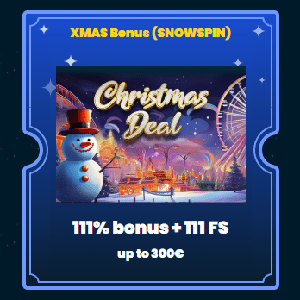 Rollino 111% Xmas Bonus and 111 Free Spins