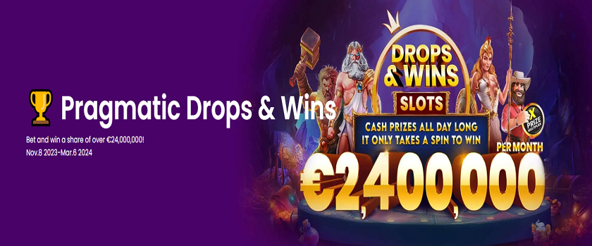 Trustdice Drops and Wins Slots Promotion €2,4m Prize Pool
