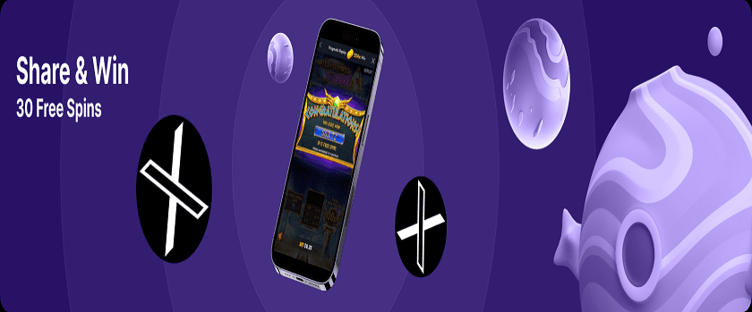 Crashino Offers 30 Free Spins with the Share and Win Promo
