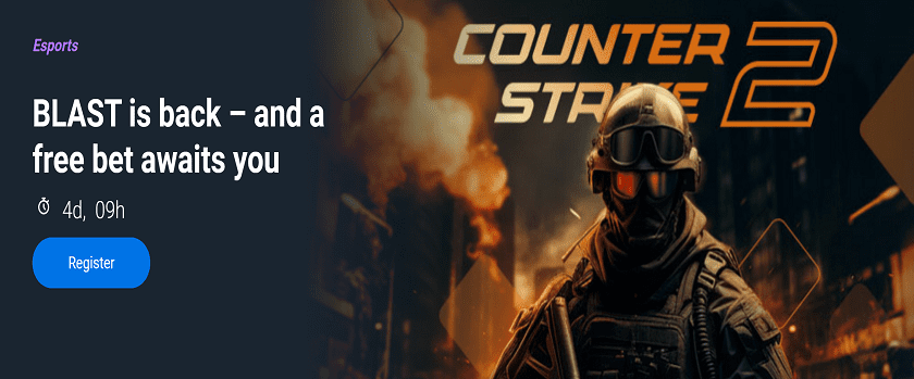 Bitsler CS2 Free Bet Offer - Blast Premier Spring Groups