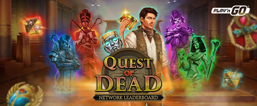 Vegaz Casino Quest of Dead Promotion €75,000 Prize Pool