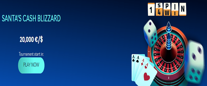 Oshi.io Santa's Cash Blizzard €20,000 Prize Pool