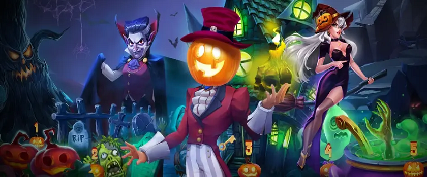 1xBit Hallowin Adventure 400 mBTC and 685 FS Prize Pool
