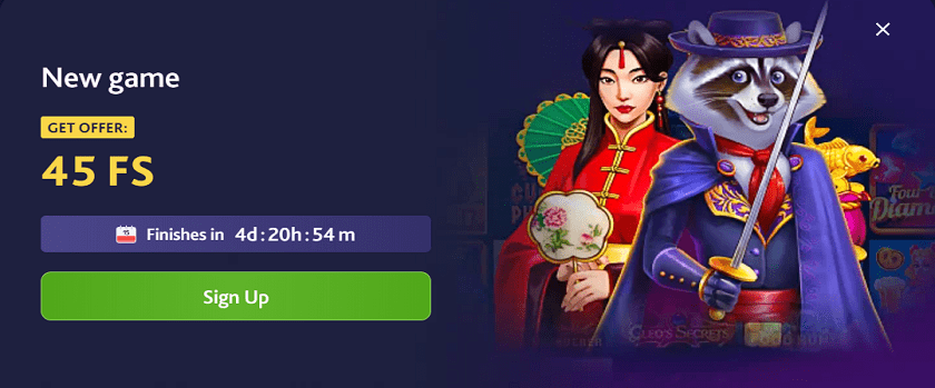7BitCasino Wild Heart 45 Free Spins Promotion