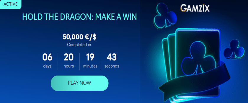 Oshi.io Hold the Dragon Tournament €50,000 Prize Pool