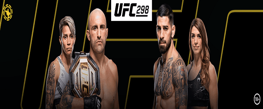 Roobet UFC 298 Bonus - 20% Cashback