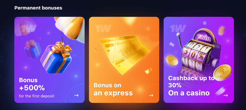 1win Bonus Offers and Rakeback