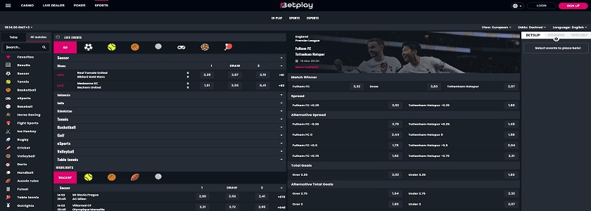 Betplay.io Homepage