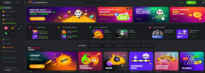 Nanogames Homepage