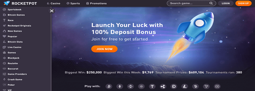 Rocketpot Homepage