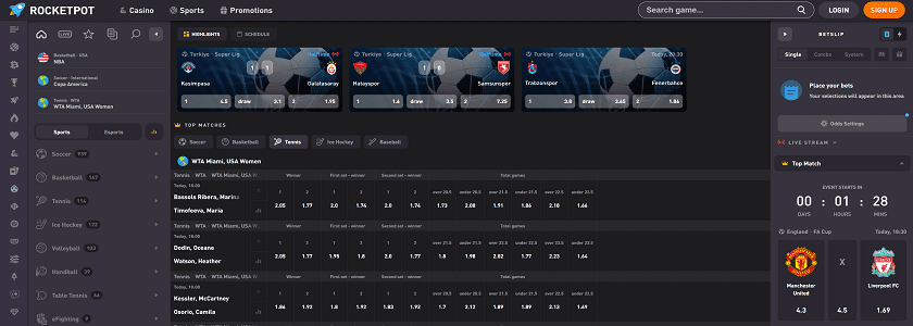Rocketpot.io Homepage
