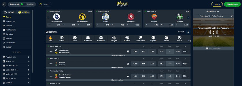 Winz Homepage