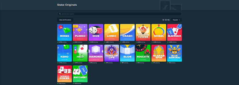 Stake.com Originals