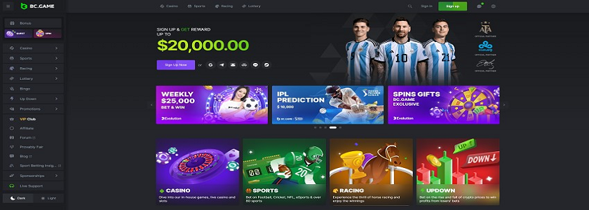 BC.Game Homepage