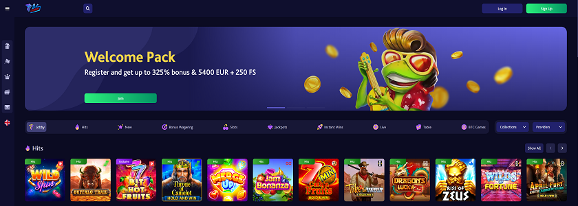 7BitCasino Homepage