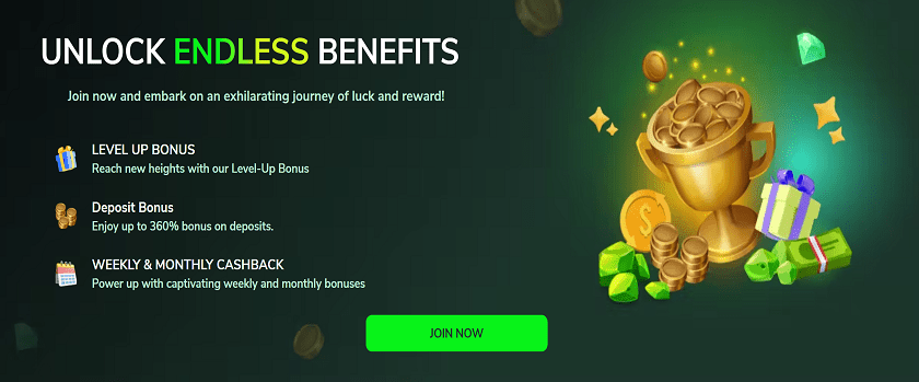 Solcasino 180% First Deposit Bonus