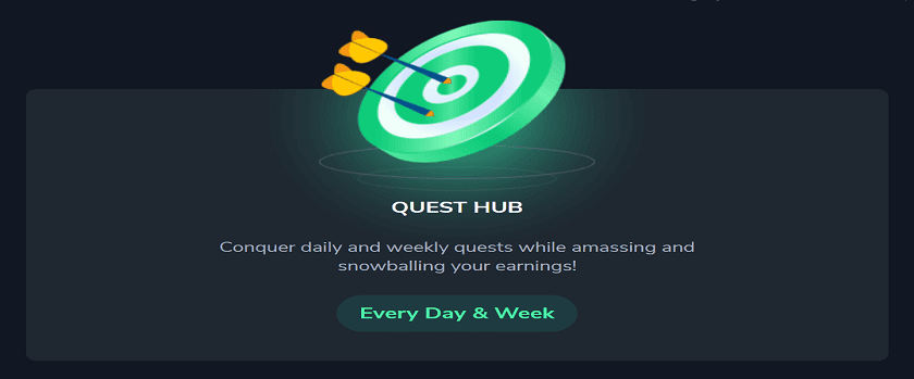 Solcasino.io Quest Hub Bonuses