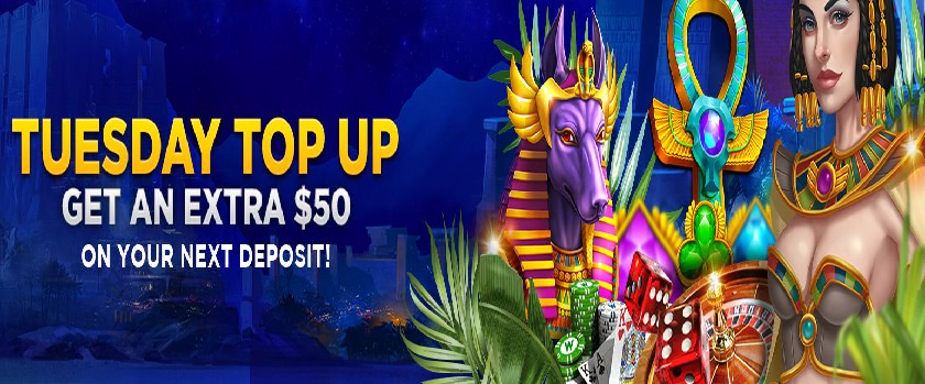 WildCasino 100% Tuesday Reload Bonus