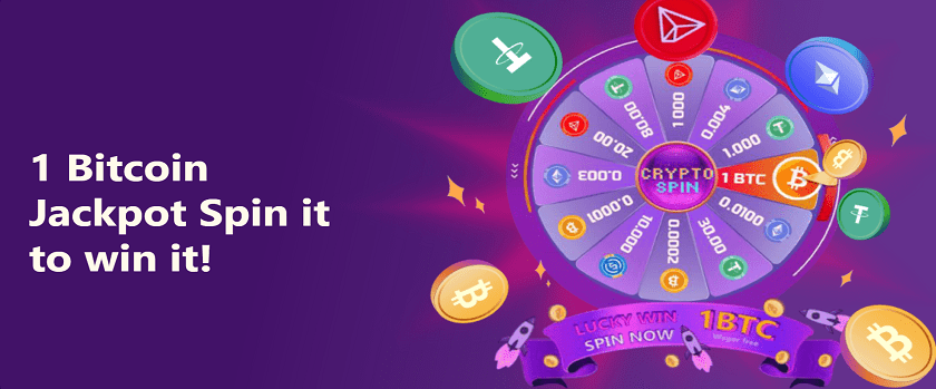 Crypto-Games Daily Crypto Wheel Spin