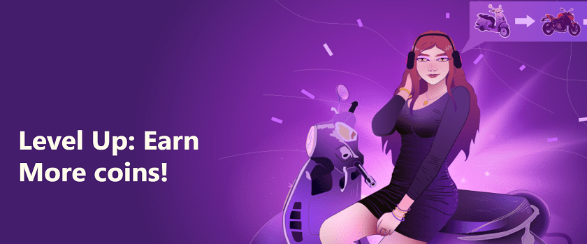 Crypto-Games Level Up Program Bonuses