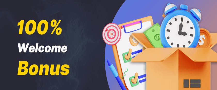 Playing.io 100% Welcome Bonus